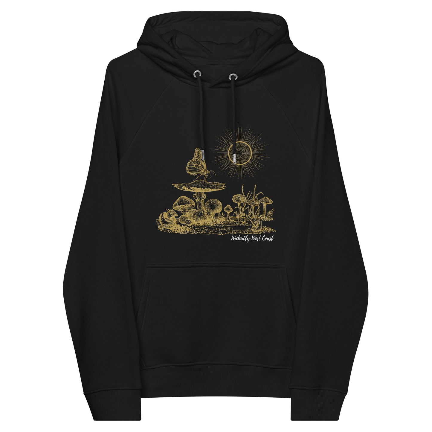 Mushroom Butterfly - Eco Hoodie [Unboxed]
