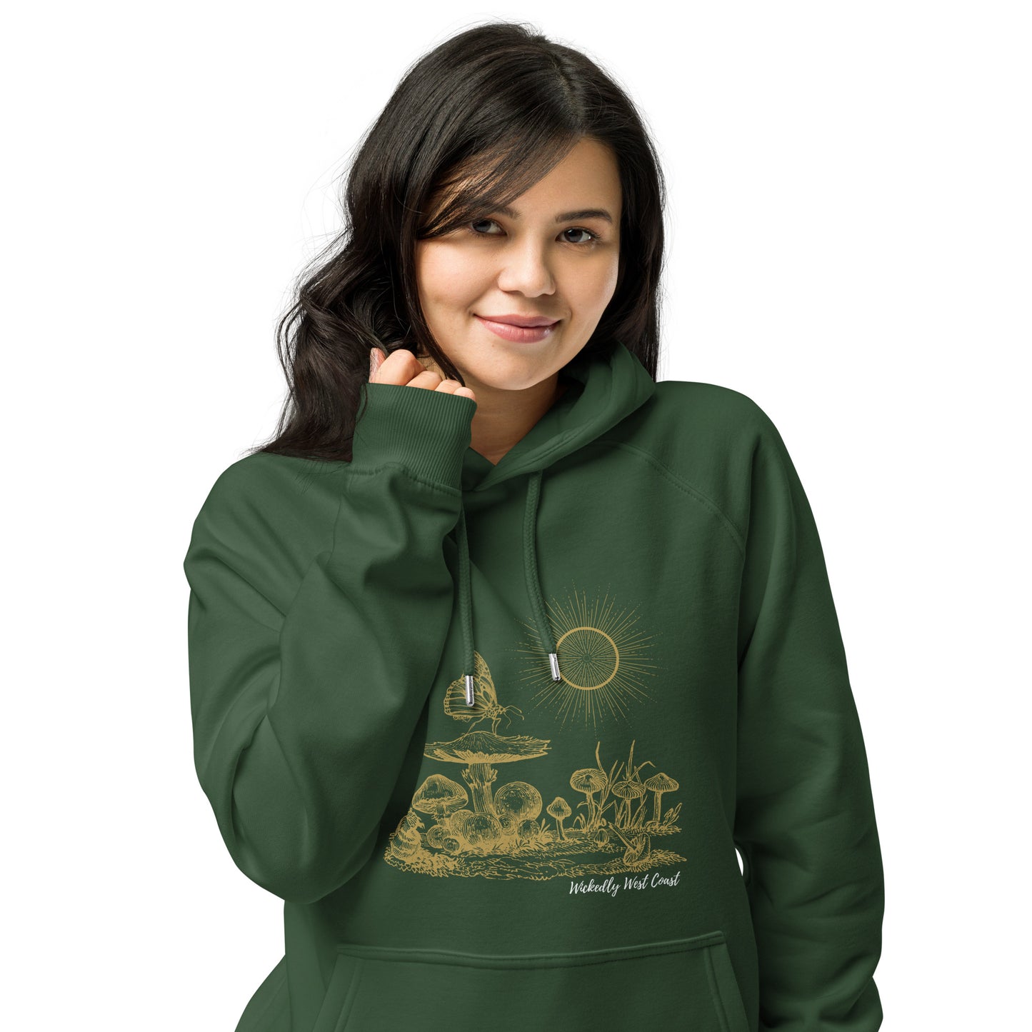 Mushroom Butterfly - Eco Hoodie [Unboxed]