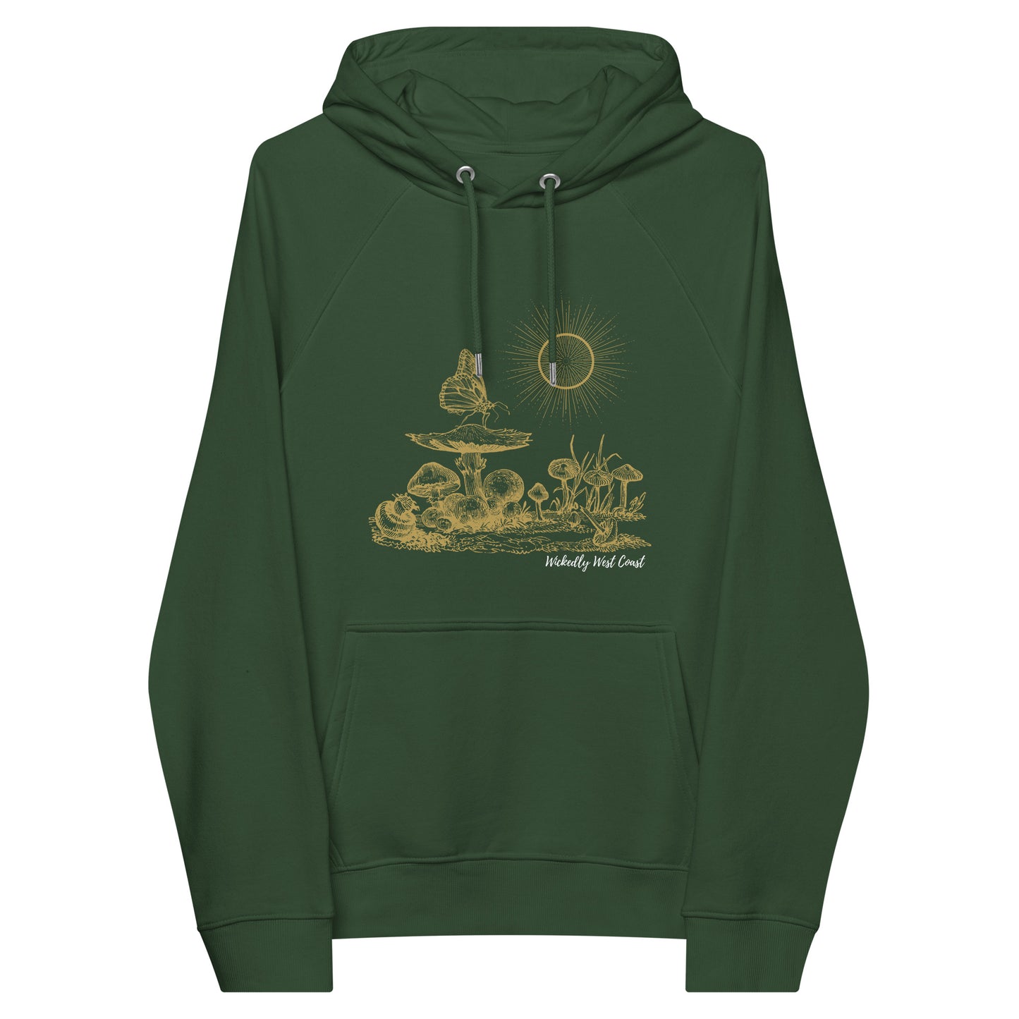 Mushroom Butterfly - Eco Hoodie [Unboxed]