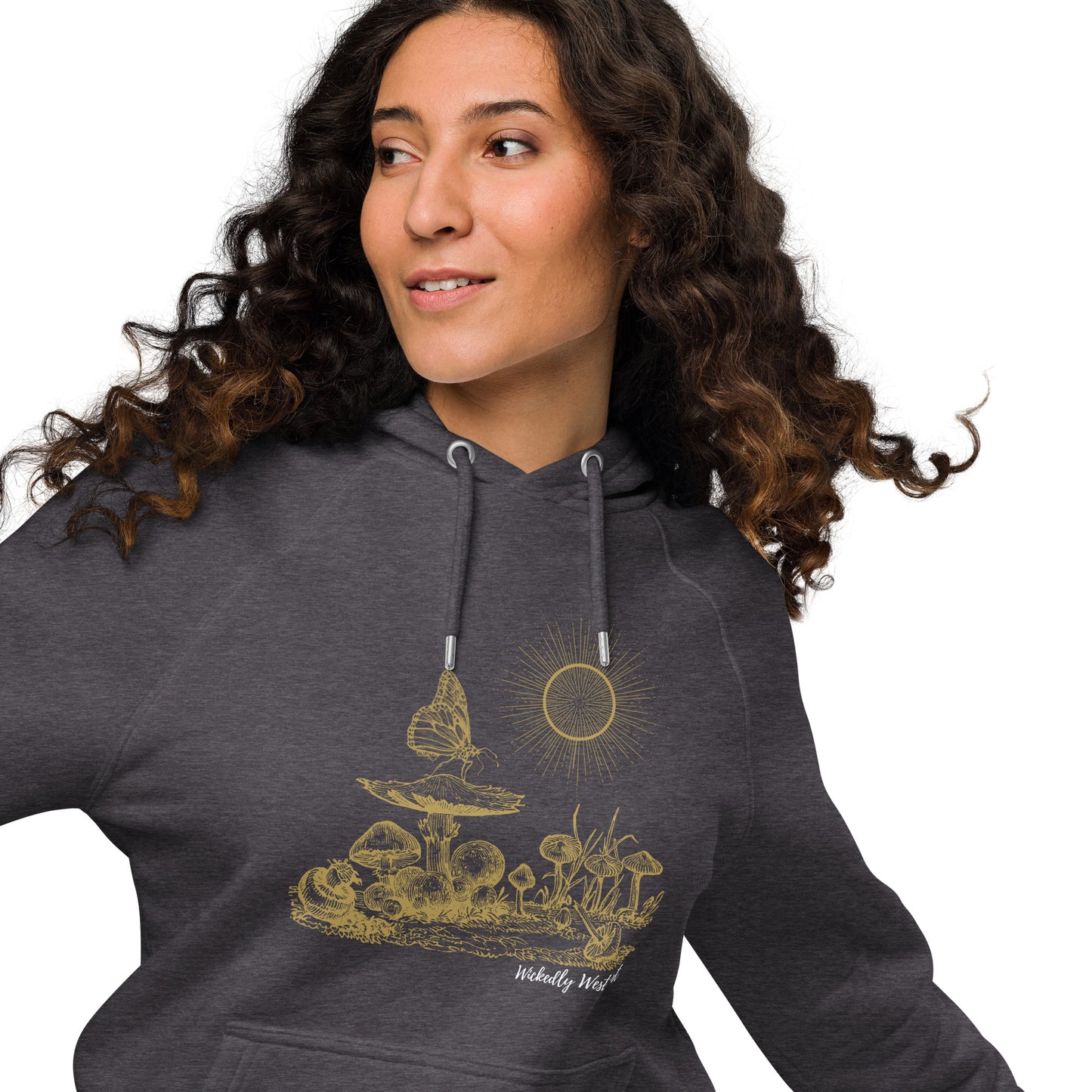 Mushroom Butterfly - Eco Hoodie [Unboxed]