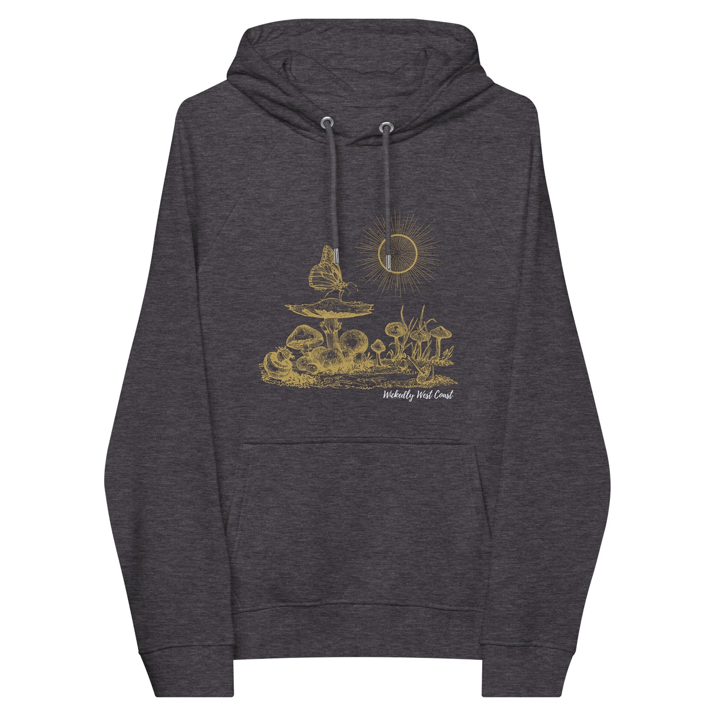 Mushroom Butterfly - Eco Hoodie [Unboxed]