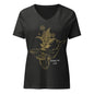 Celestial Whale - Women’s Relaxed V-Neck T-Shirt [Unboxed]