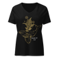 Celestial Whale - Women’s Relaxed V-Neck T-Shirt [Unboxed]
